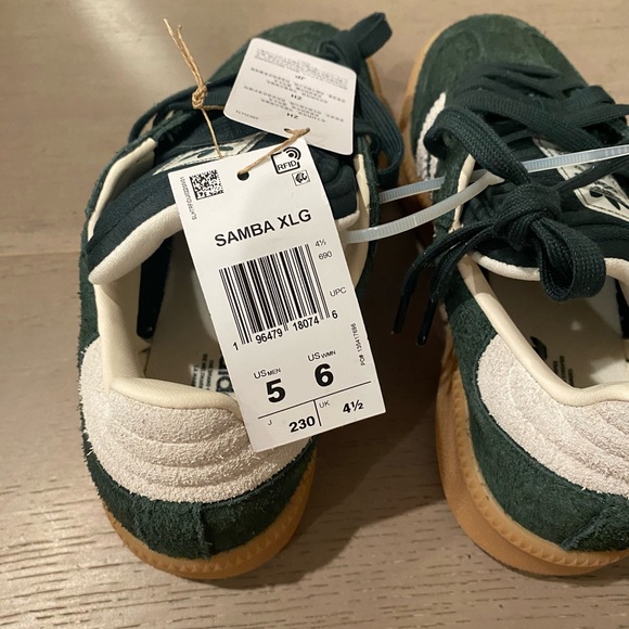 Adidas Forest Green Sneakers women samba XLG - Picture 3 of 5